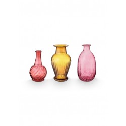 Set de 3 vases en verres Rose -M- Pip Studio