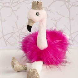 Peluche Flamant Rose Histoire d’ours 30 cm