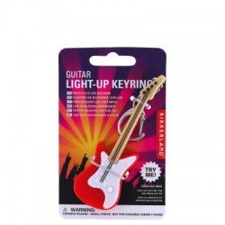 Porte-clés led guitare –Kikkerland