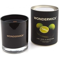 Bougie Wonderwick Citron Vert Basilic & Mandarine