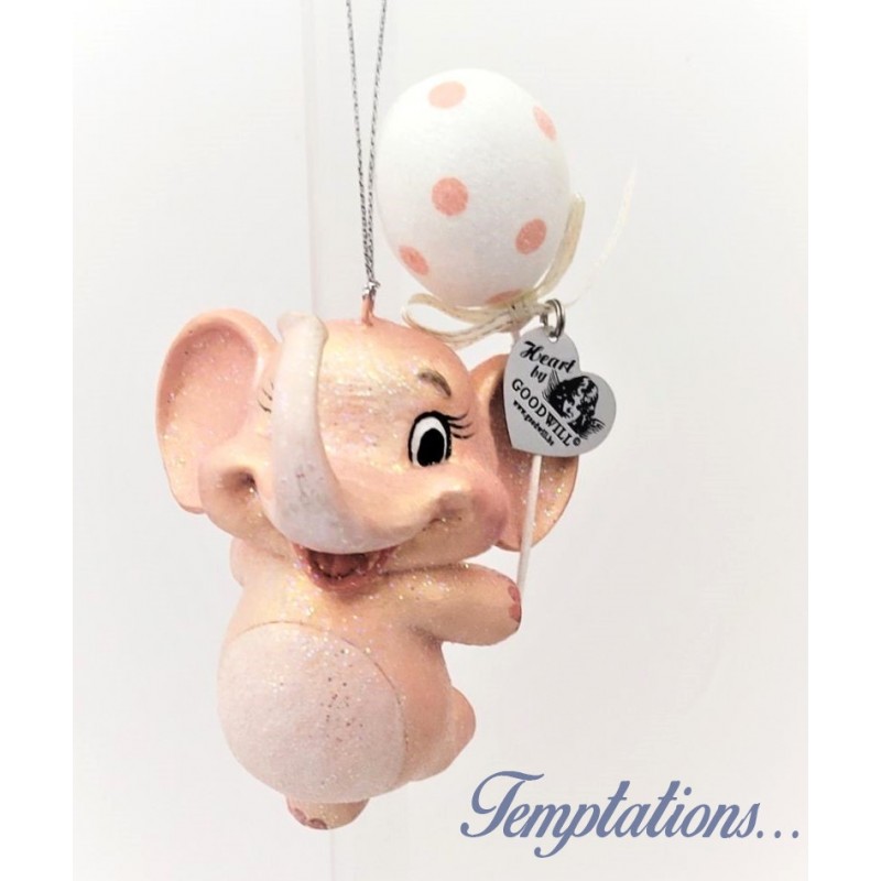 Suspension Eléphant avec ballon– Goodwill