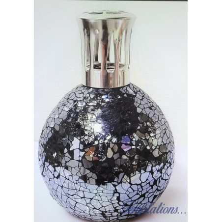 Diffuseur de parfum jarre mosaïque noir - Village candle