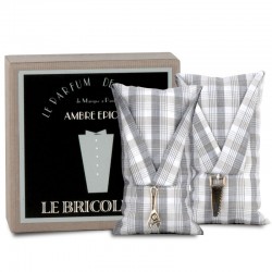 Duo coussins parfumés homme - Le Bricoleur - Maryse à Paris