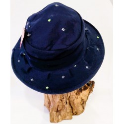 Chapeau Berthe Aux Grands Pieds – Bleu