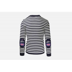 Pull marin rayé homme God save Berth