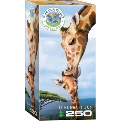 Puzzle 250 pièces Girafes -...