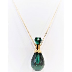 Collier de parfum Emeraude - Peacock Parfumerie