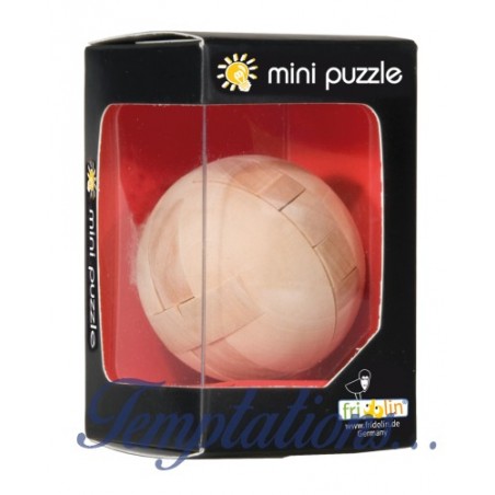 Mini Puzzle 3D en bois «Sphère »