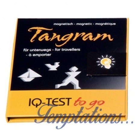 Tangram magnétique jaune- Fridolin