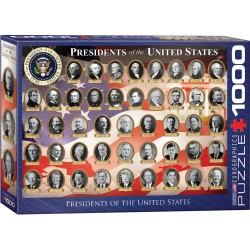 Puzzle 1000 pièces- Présidents des États-Unis – Eurographics