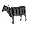 Maquette 3D en papier – Vache