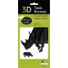 Maquette 3D en papier – Rhinocéros