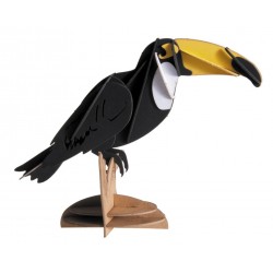 Maquette 3D en papier – Toucan